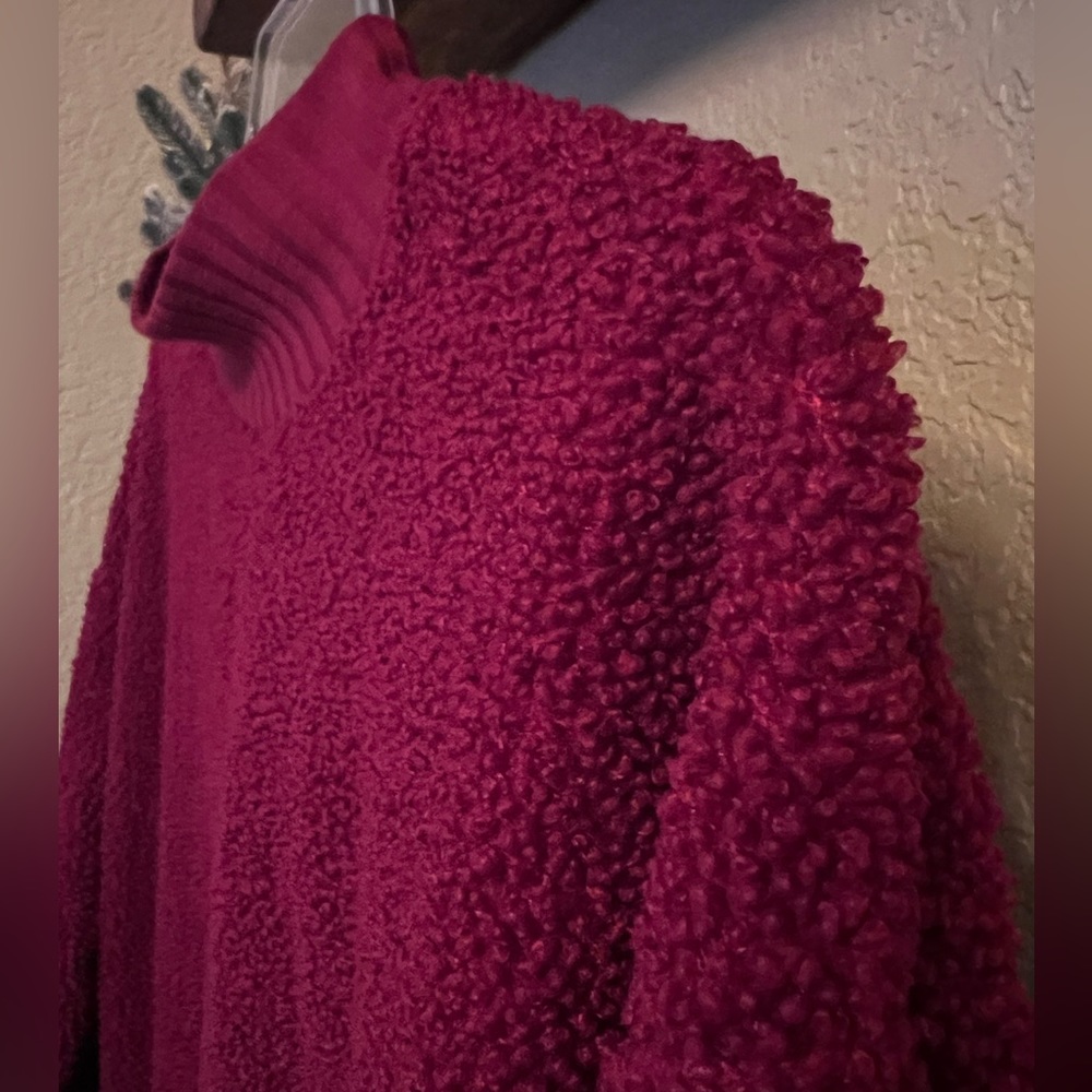 Anthropologie Porridge Brynn Sherpa Pullover Sweatshirt, M - Picture 4 of 8